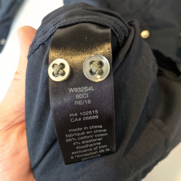 John Varvatos USA LUXE button up - Picture 5 of 5